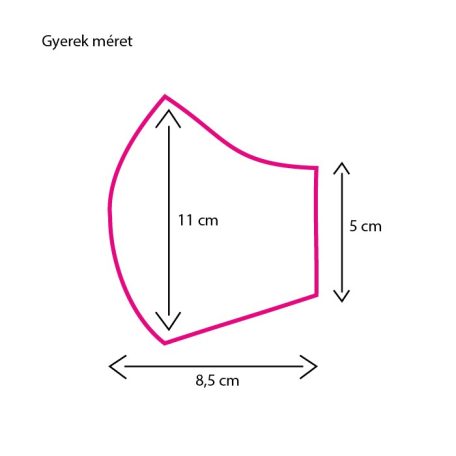 Bohócos egyedi szájmaszk