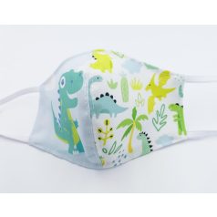 Dinós gyerek szájmaszk