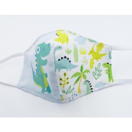 Dinós gyerek szájmaszk