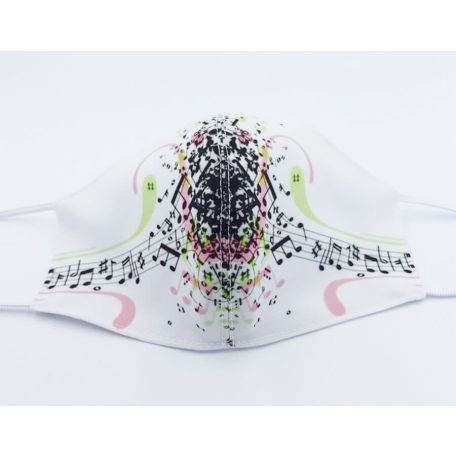 Egyedi hangjegy szájmaszk