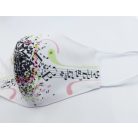 Egyedi hangjegy szájmaszk