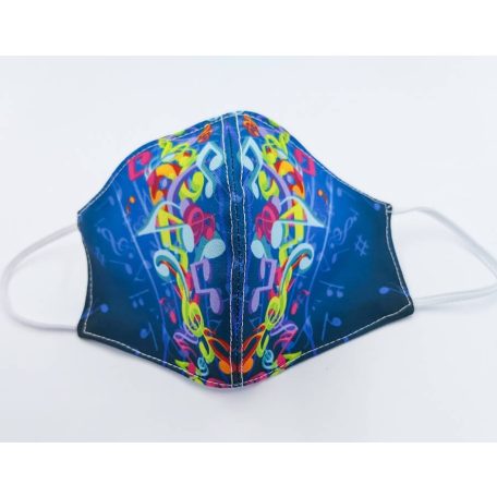 Egyedi hangjegy szájmaszk