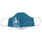 Karácsonyi havas szájmaszk