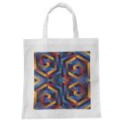 Op-art Bach bevásárló táska