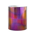 Op-art színes kör lila VARÁZS bögre