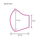 Sugar skull egyedi szájmaszk