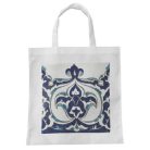 Pécsi csempe "kerti pihenő" csempe minta bevásárló táska