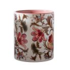 Pécsi csempe rózsaszín csempe minta bögre