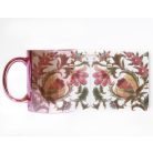 Pécsi csempe rózsaszín csempe minta bögre