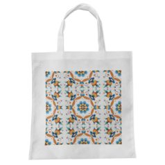 Pécsi csempe sárga csempe minta bevásárló táska