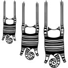 Bohém cicák matrica