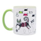 Bohém macska bögre 1