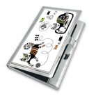 Bohém macska névjegykártyatartó 1