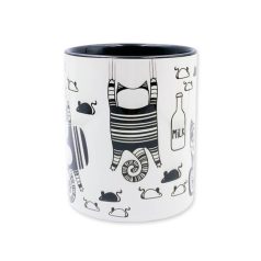 Bohém macska bögre 2