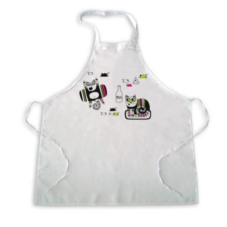 Bohém macska kötény 2