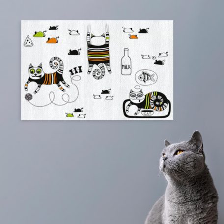 Bohém macska poszter 1