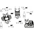 Bohém macska poszter 2