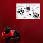 Bohém macska poszter 2