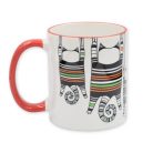 Bohém cicák bögre