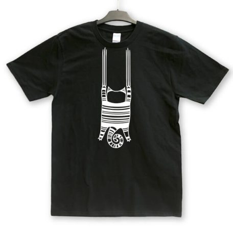 Bohém macska unisex póló