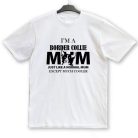 Border Collie Mum unisex póló