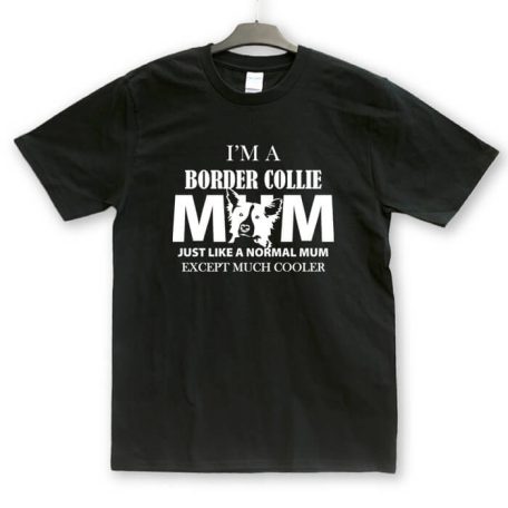 Border Collie Mum unisex póló