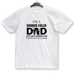 Border Collie Dad unisex póló