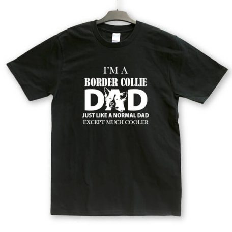 Border Collie Dad unisex póló