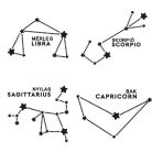 Csillagjegy matrica jegyek