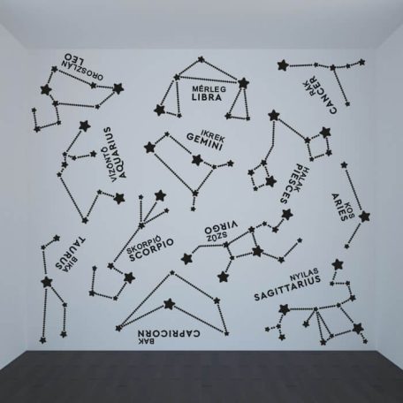 Csillagjegy matrica jegyek