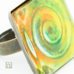 Eozin csiga gyűrű