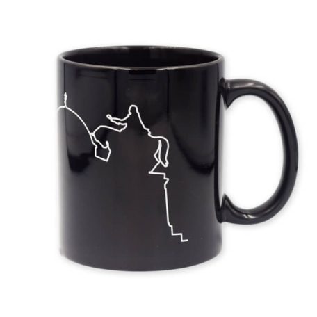 Fekete Pécses bögre