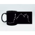 Fekete Pécses bögre