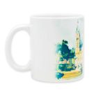 Festményszerű Pécs bögre