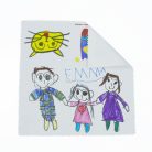 Gyerekrajzos szemüvegtörlő