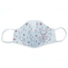 Hipster szarvasos karácsonyi szájmaszk