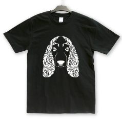 Hullámos spániel unisex póló