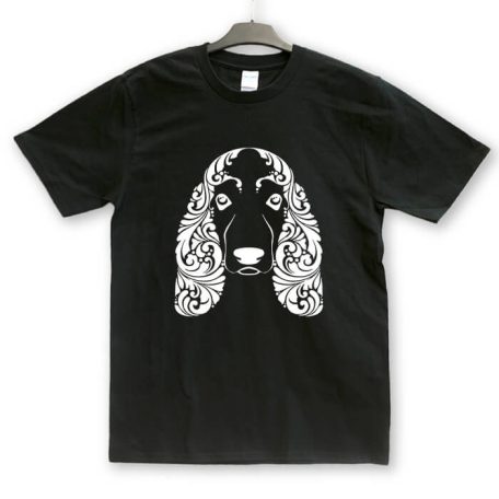 Hullámos spániel unisex póló