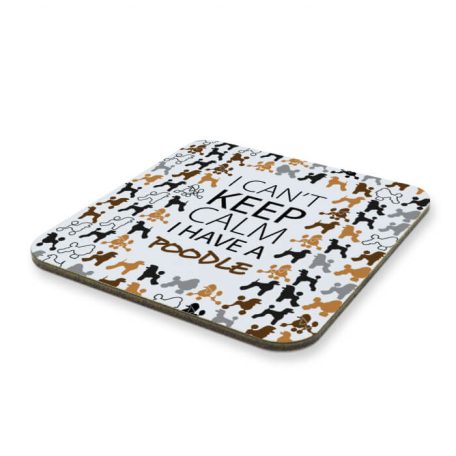 I can't keep calm pudli poháralátét