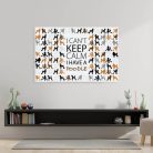 I can't keep calm pudli poszter