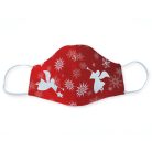 Karácsonyi hópehely szájmaszk
