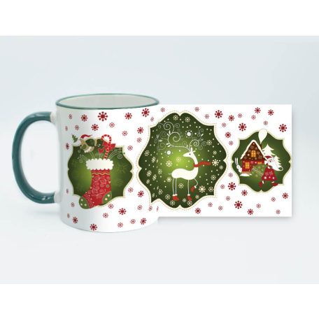 Karácsonyi bögre 3 képpel