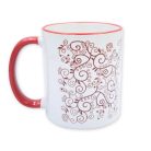 Karácsonyi szarvas bögre