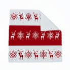 Karácsonyi szarvas-hópihe szemüvegtörlő (több színben)