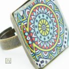 Mandala Klara gyűrű