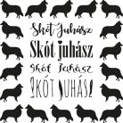 Kutyafajták matrica