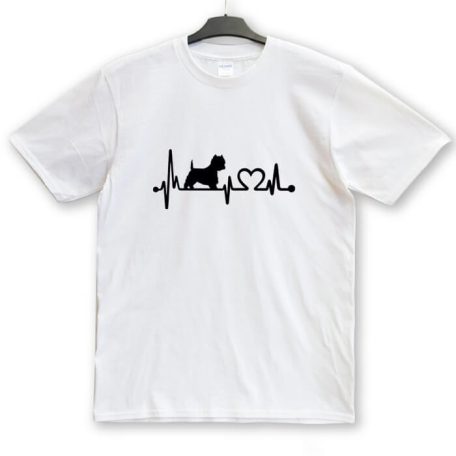 Kutyafajták póló (fehér)