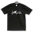 Kutyafajták póló (fekete)