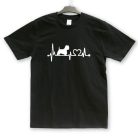 Kutyafajták póló (fekete)