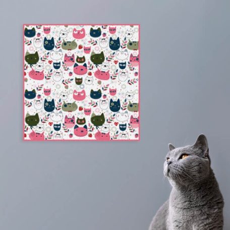 Macskás festővászon